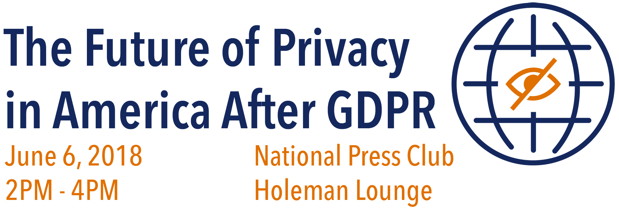The Future of Privacy in America After GDPR logo