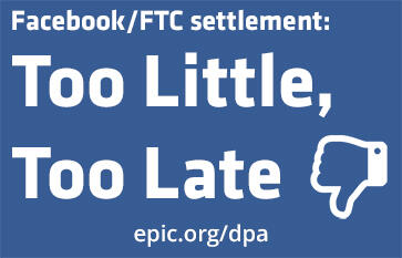 FTC/Facebook settlement: Too Little, Too Late